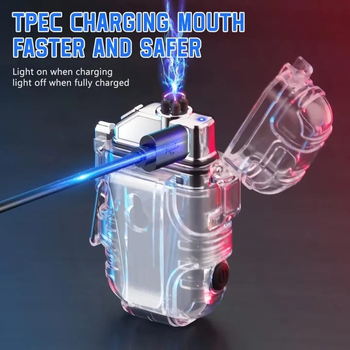 Multi Purpose Lighter – Rechargeable Type-C & Built-in Torch | Free Delivery PK