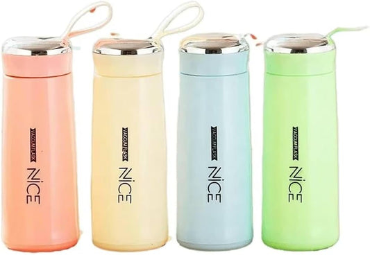Nice 400ml Glass Water Bottle – Daily Use Drinking Bottl