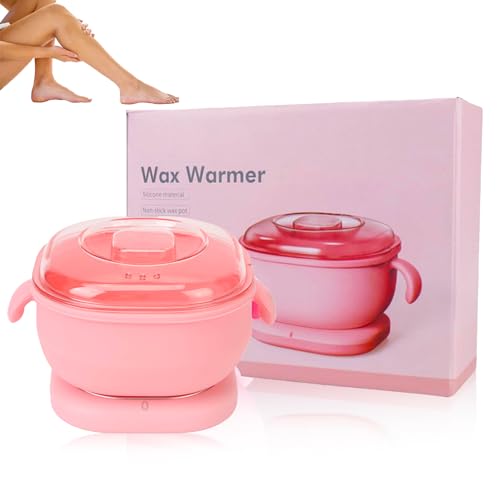 professional Foldable Wax Heater Hair Removal Wax Portable Silicone Wax Warmer |400ML SPA Body Epilator Paraffin Wax Pot Travel