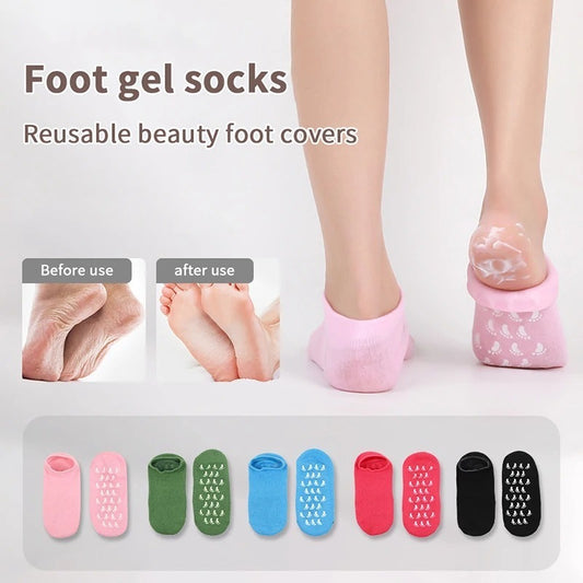 FootGel Socks – Moisturizing Gel Socks for Soft, Smooth, and Hydrated Feet