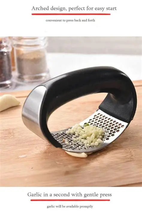 Stainless Steel Garlic Mincer Tool - 20% Off & Free Shipping
